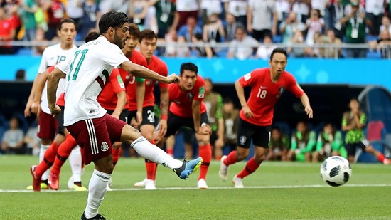 مکزیک با شکست کره جنوبی به صعود نزدیک شد