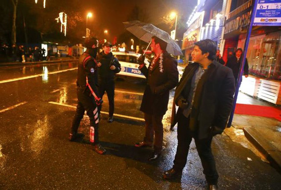 39 کشته در حمله به باشگاه شبانه در استانبول