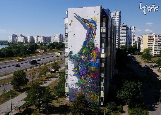 روح هنرهای خیابانی در اوکراین