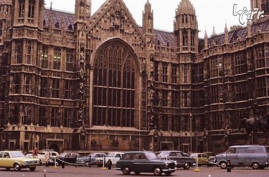 تصاویر رنگی از زندگی روزمره در لندن پنجاه سال پیش