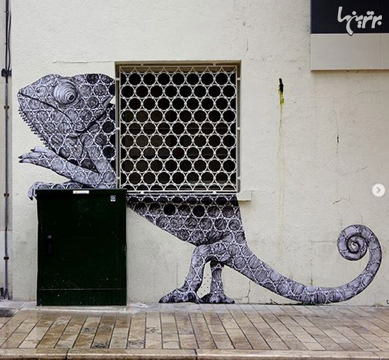 هنرخیابانی فضای شهر را زیر و رو می کند