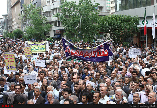 برگزاری راهپیمایی روز کارگر در تهران