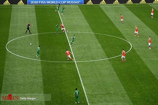 جام جهانی 2018؛ دیدار تیم‌های روسیه و عربستان