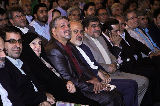 عکس: ظریف در مراسم روز خبرنگار