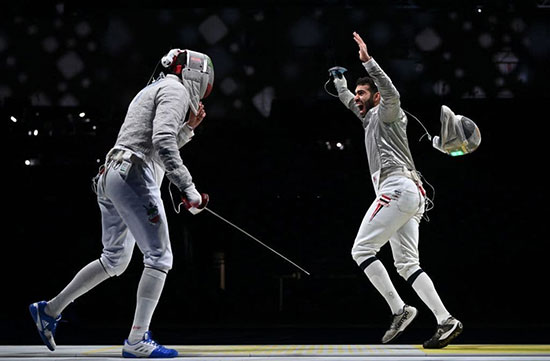 تیم شمشیربازی ایران ششم المپیک شد