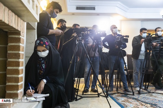 نشست خبری هیات سیاسی طالبان در تهران