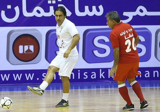 عکس: دیدار پيشکسوتان‌ پرسپوليس و تیم 98