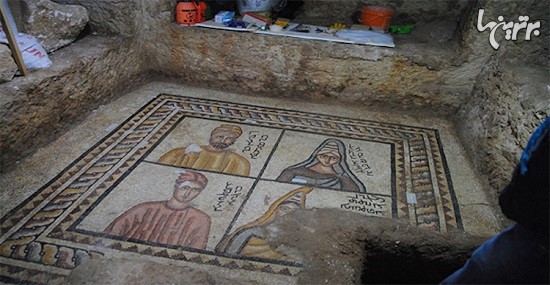 کشف موزاییک 1800 ساله در ترکیه