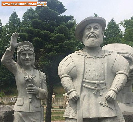 مجسمه افراد مشهور از سراسر دنیا در این پارک!