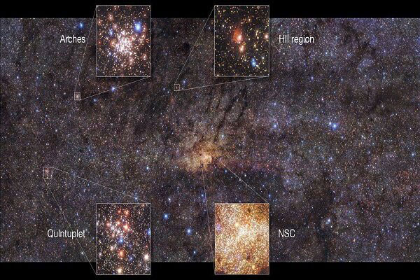 تهیه تصاویر جدید از مرکز کهکشان راه شیری