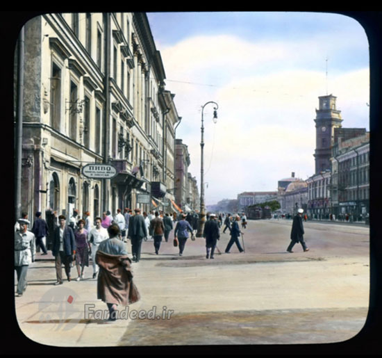 آلبوم رنگی از سن‌پترزبورگ، 80 سال قبل