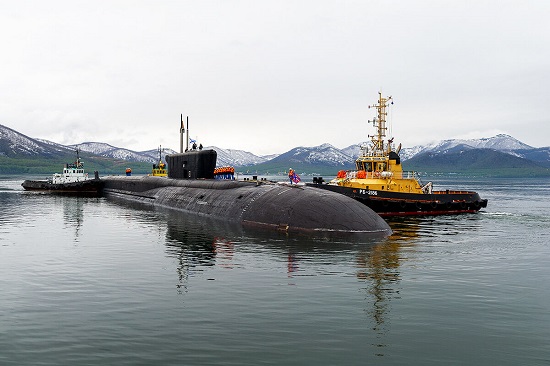 روسیه از پیشرفته‌ترین زیردریایی خود رونمایی کرد