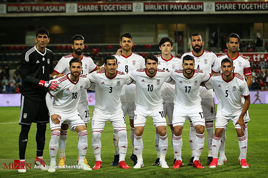 دیدار تدارکاتی تیم‌های ملی ایران و ترکیه