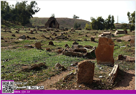 عکس: قبرستان باستانی و مرموز دره شهر