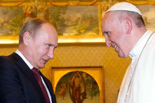 پوتین، پاپ فرانسیس را هم علاف کرد!