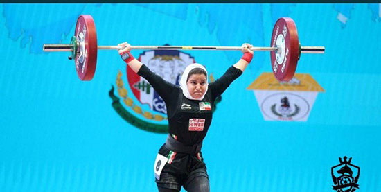 اولین بانوی وزنه‌بردار ایران در خط مقدم مبارزه با کرونا