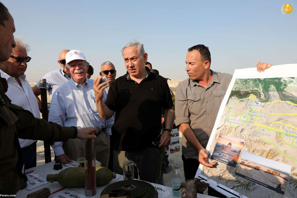 نتانیاهو، بولتون را به دره اردن برد