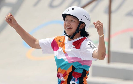 مدال طلا برای ورزشکار ۱۳ساله در المپیک توکیو