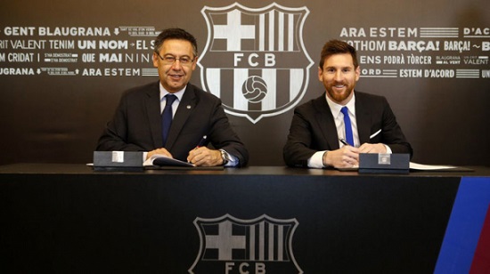 جزئیات قرارداد ماورایی مسی با بارسلونا