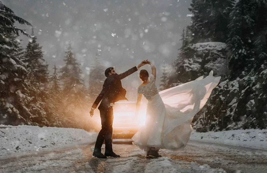 برترین عکس‌ها با سوژه عروس و داماد