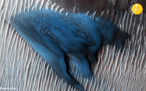 تصاویری شگفت‌انگیز ناسا از سطحِ مریخ