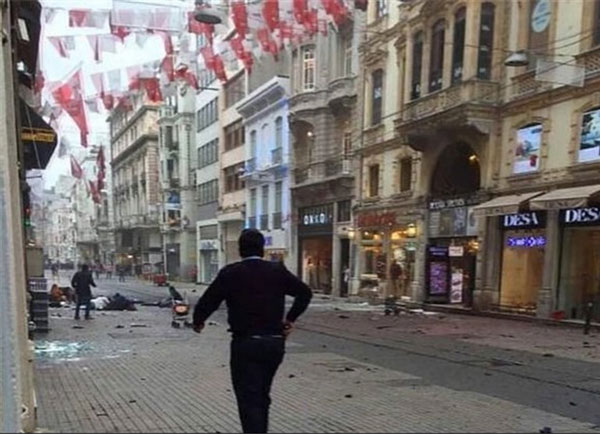 انفجار در قلب استانبول +عکس