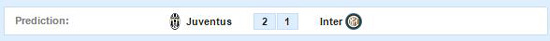 پیش بازی یوونتوس - اینتر