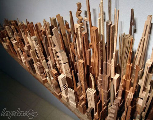سازه های چوبی زیبا با الهام از شهر +عکس