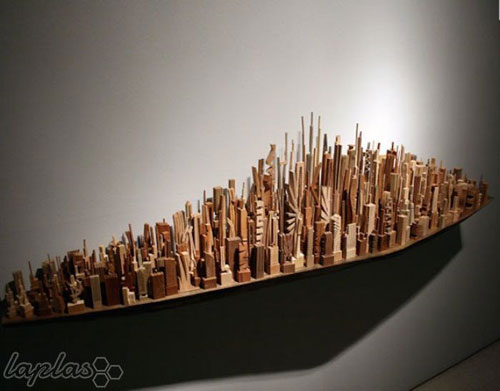 سازه های چوبی زیبا با الهام از شهر +عکس
