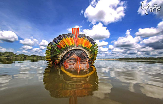 تصاویر دیدنی از قبایل برزیلی