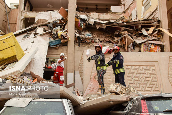 انفجار ساختمان مسکونی در اهواز