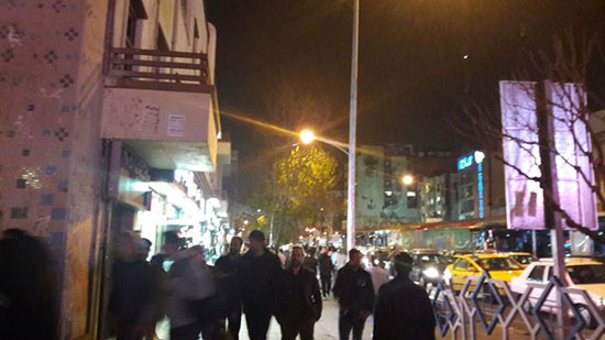 آرامش خیابان انقلاب تهران از نمای نزدیک