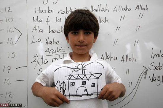 کودکان سوری و رویای خانه +عکس