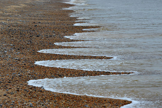 ساحلی مرموز در انگلستان +عکس