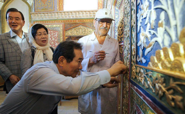 اصفهان گردیِ «چونگ سی کیون»