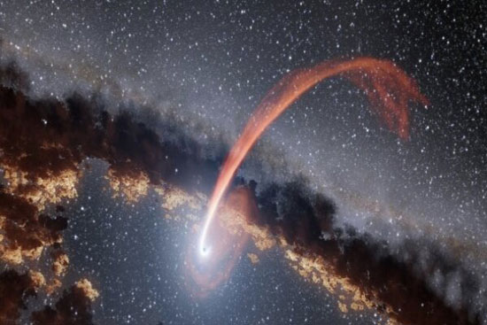 سیاهچاله‌ای ٧٠ بار بزرگتر از خورشید کشف شد
