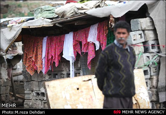 تصاویر: زاغه نشینان شیراز