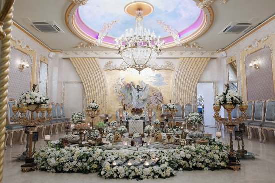 لاکچری‌ترین و بهترین تالار عروسی تهران