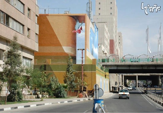 هنر، خیابان‌های تهران را جهانی کرد +عکس