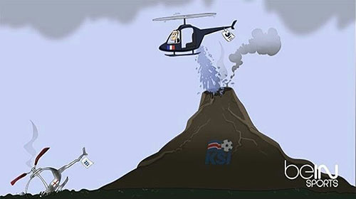 کاریکاتور: فرانسه با ایسلند چه کرد؟