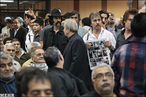 عکس های مراسم ترحیم مرحوم ایرج قادری