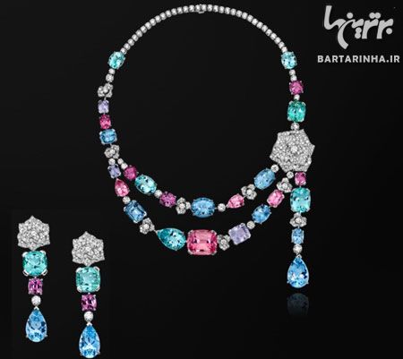 جواهرات خوش رنگ و لعاب برند پیاژه (Piaget)