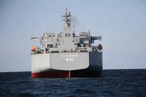 ادعای رصد دو کشتی نظامی ایران توسط آمریکا
