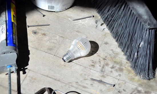 اولین لامپ LED نشکن در جهان