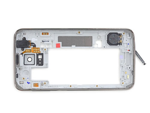 درون شکم Galaxy S5 سامسونگ را ببینید
