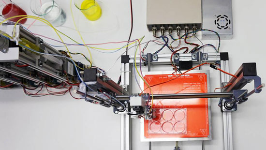 ساخت بافت زنده با چاپگر سه بعدی