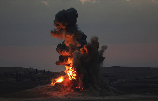 باز پس‌ گرفتن تپه استراژیک از داعش +عکس