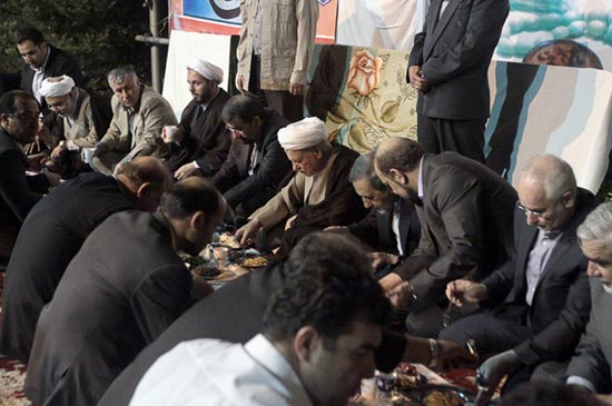 عکس: افطاری هاشمی در مجمع تشخیص