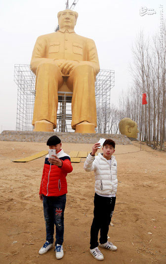 عکس: مجسمه غول پیکر مائو در چین