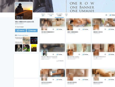 هک داعش با تصاویر مستهجن